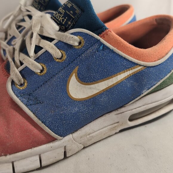 Nike Concepts X SB Stefan Janoski 749678-614 Mosaic Shoes Sneakers Men's 10 Max - Picture 14 of 16